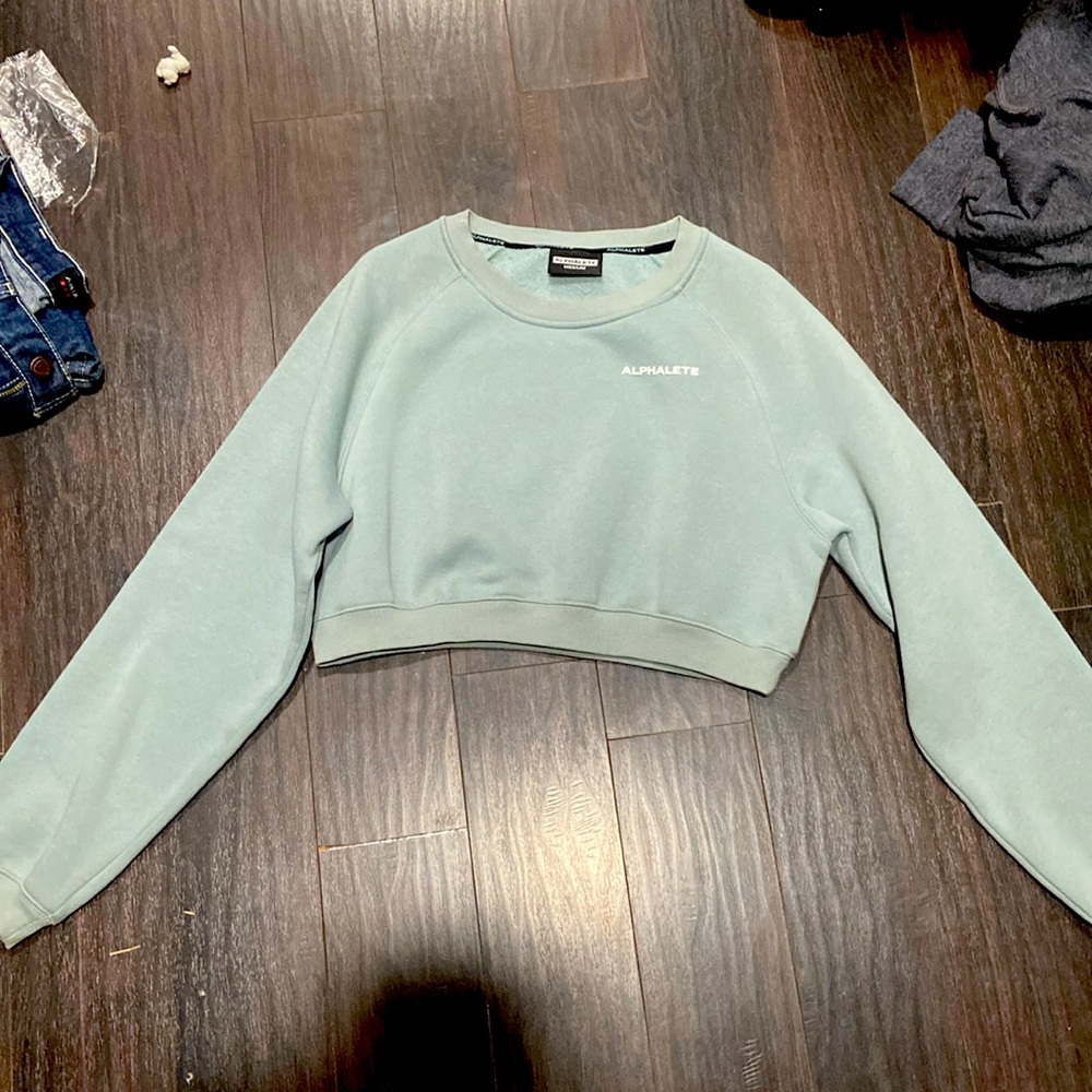 Alphalete crop sweatshirt